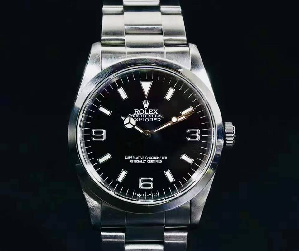 勞力士 探險家一型 經典蠔式 自動上鍊 超經典 14270 P字頭最末代機種 當年完全不見貨絕版品數量極少想要收藏趁現在啊1